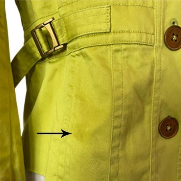 Jones New York Lime Green Jacket l Size S Petite - Picture 10 of 10